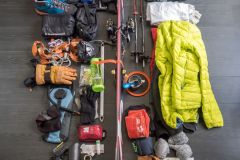 a lot of stuff is needed for a ski expedition in Peru
