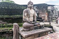 ruins of the vatadage in Polonnaruwa
