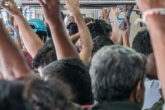 train from Ella to Kandy was a little crowded...