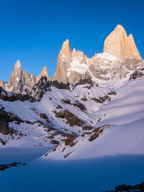 Cerro Fitz Roy in its full morning glory